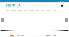 Desktop Screenshot of mthfrsupport.com